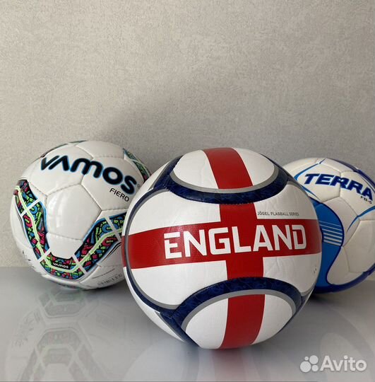 Футбольные мячи новые England, Vamos