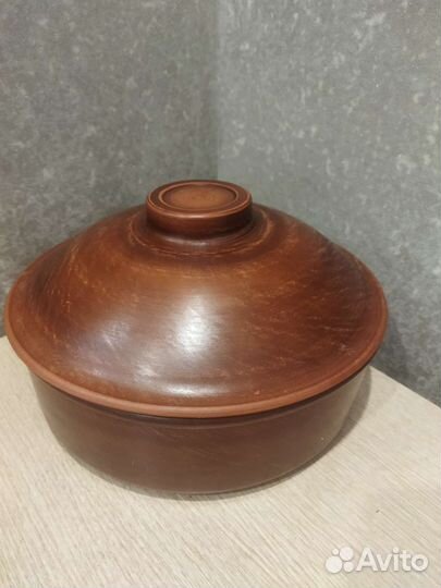 Глиняная сковорода