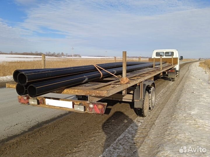 Грузоперевозки Газель длинномер, полуприцеп 12 м