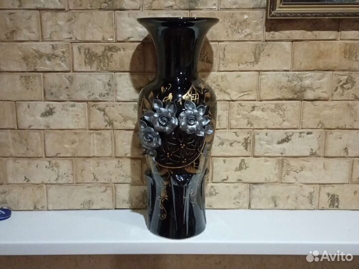 Ваза напольная большая керамическая