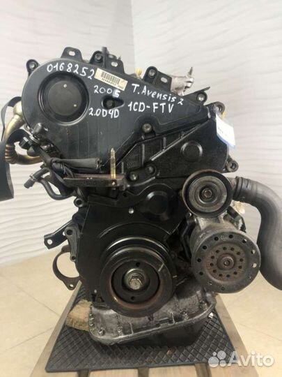 Двигатель Toyota Avensis 2 2.0 1cdftv