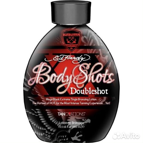 Крем для солярия Body Shots Doubleshot 400 мл