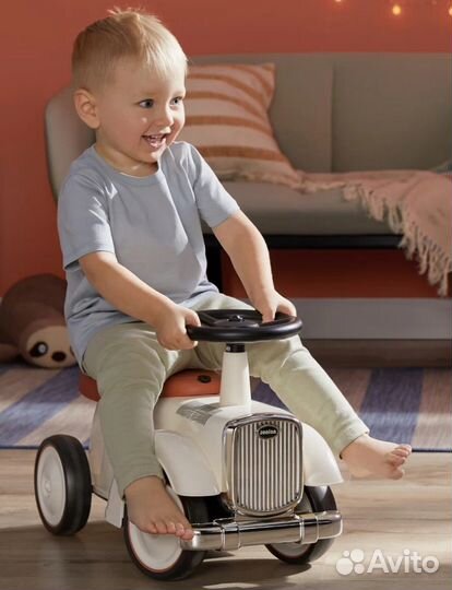 Каталка-толокар пушкар ретро junion Eddi