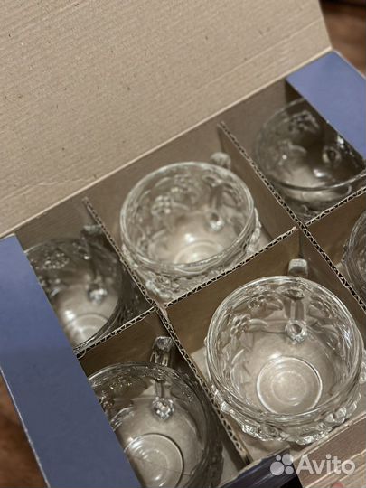 Праздничный Набор из кружек 6 шт