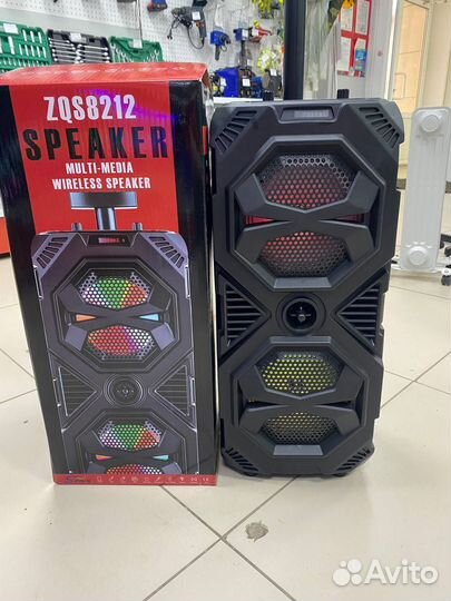 Большая портативная колонка ZQS8212 к1