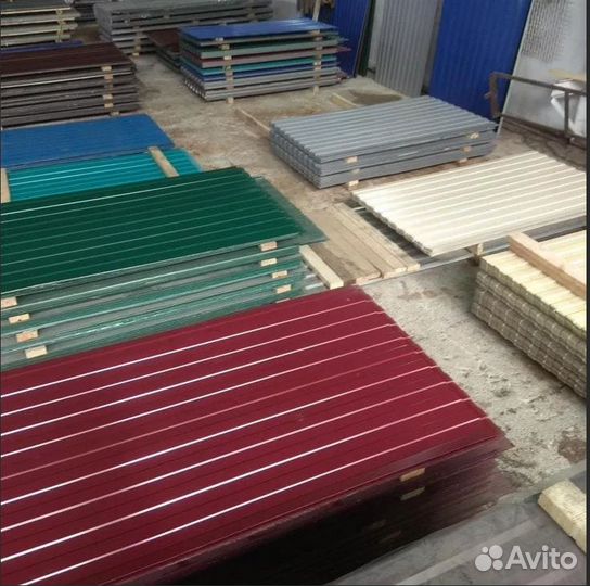 Профнастил для забора и кровли