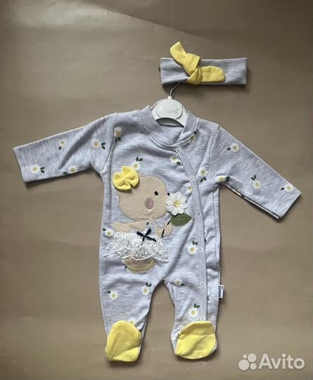 Одежда новая для новорожденой девочки р.50-56