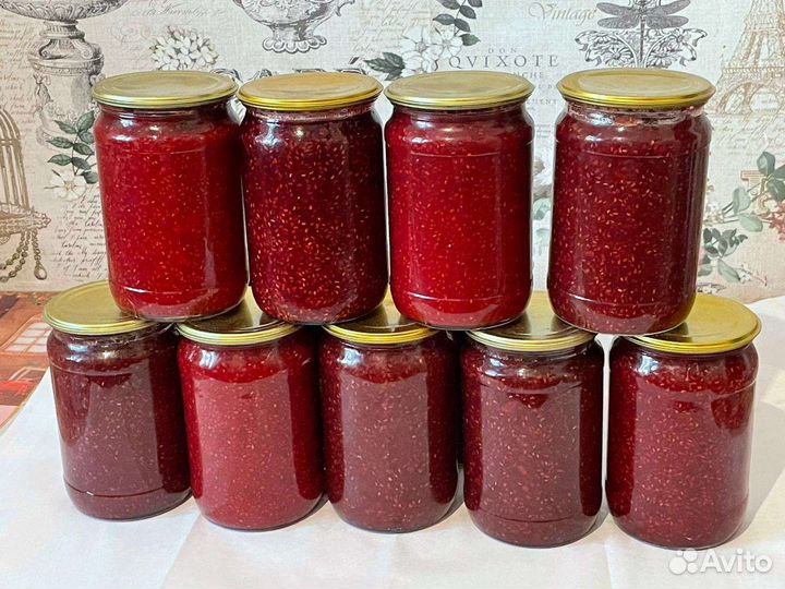 Малиновое домашнее варенье