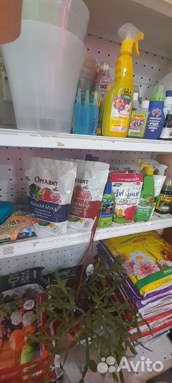 Удобрения, грунты, кашпо, сидераты