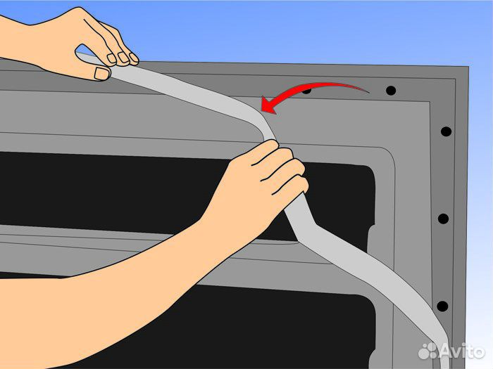 Уплотнитель для холодильного стола finist