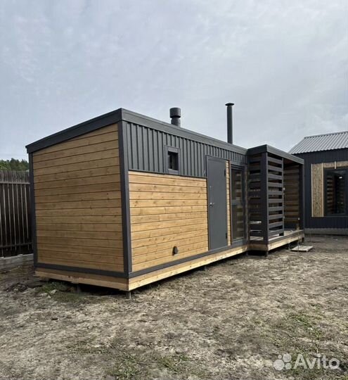 Готовая модульная баня