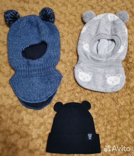 Шапки детские для мальчиков