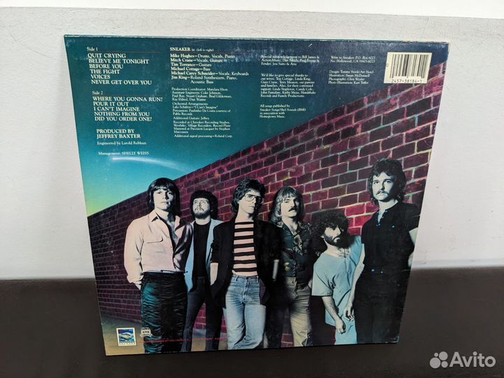 Sneaker Loose in the world 1982 Japan винил