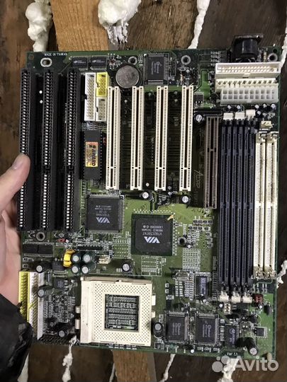 Ретро старые материнские платы