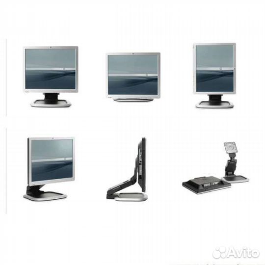 Монитор HP с отличной подставкой 17