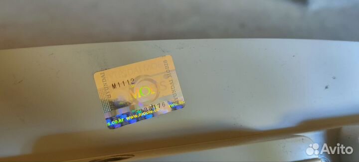 Спойлер новый hyundai getz