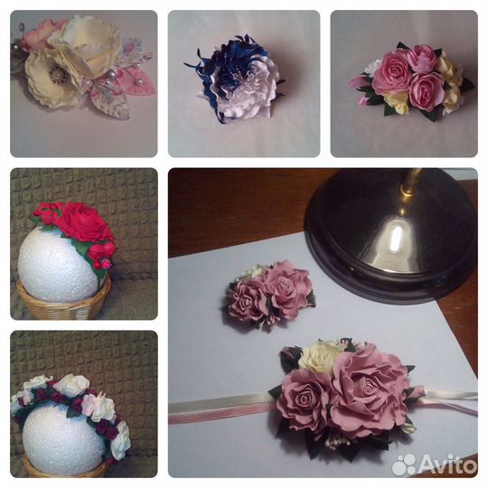 Ручная работа. Цветы из фоамирана