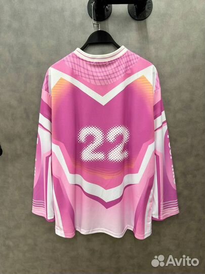 Джерси Vetements оверсайз розовая