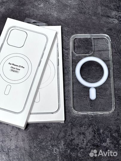 Чехол на iPhone 11 и выше. MagSafe Clear Case