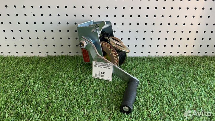 Лебедка ручная барабанная