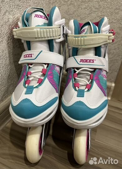 Роликовые коньки детские раздвижные Roces 30-35 р