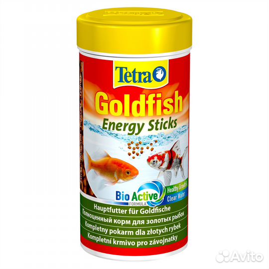 TetraGoldfish Energy Sticks энергетический корм дл