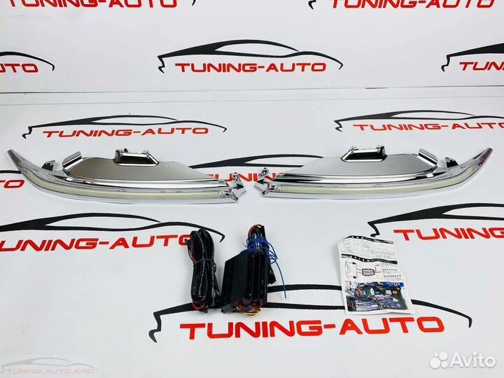 Ресницы фар Toyota Camry 55 LED V7492