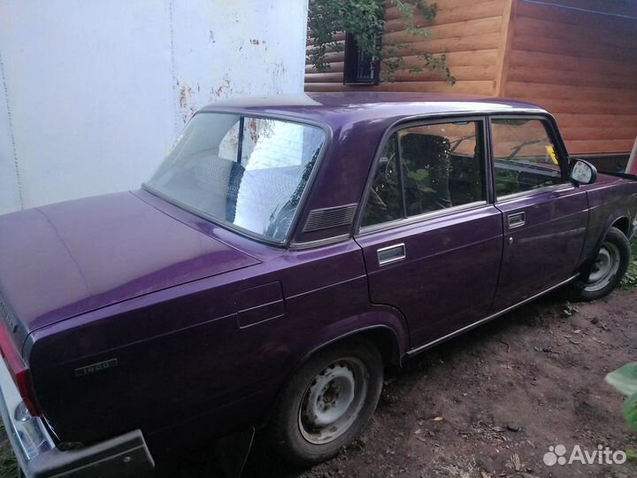 ВАЗ 2107 1.6 МТ, 2001, 102 000 км