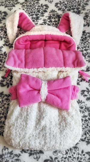 Конверт на выписку зимний для девочки