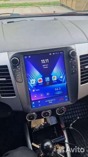 Магнитола Митсубиси Аутлендер Тэсла