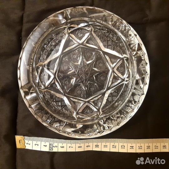 Хрустальная пепельница СССР
