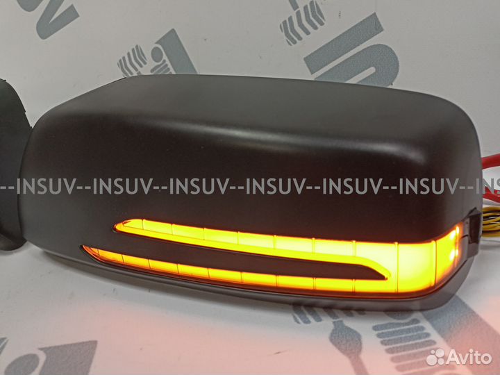 Накладки на зеркала Нива urban стиль AMG с повт