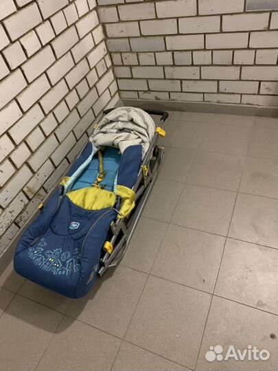 Детские санки коляска ника