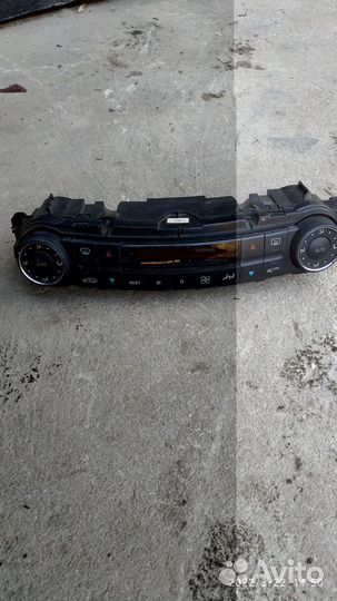 Блок управления климатом Мерседес 211 двухзонный