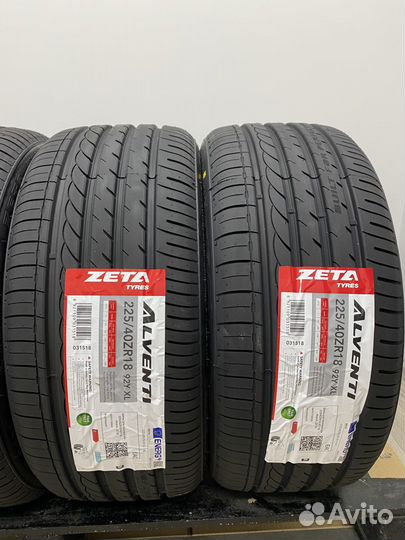 Zeta Alventi 225/40 R18 ZR