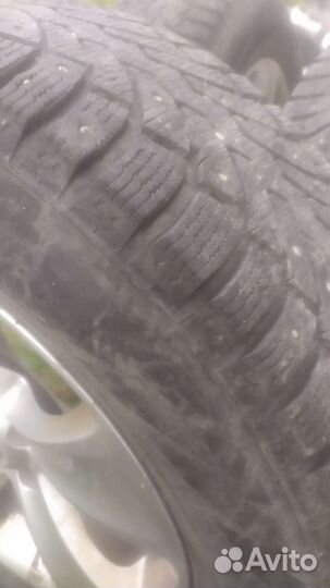 Диски литые r16 с зимними шинами