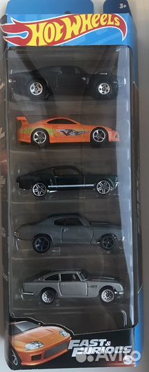 Hot wheels машинки набор 5 шт (5 pack)