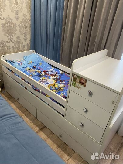 Детская кроватка трансформер