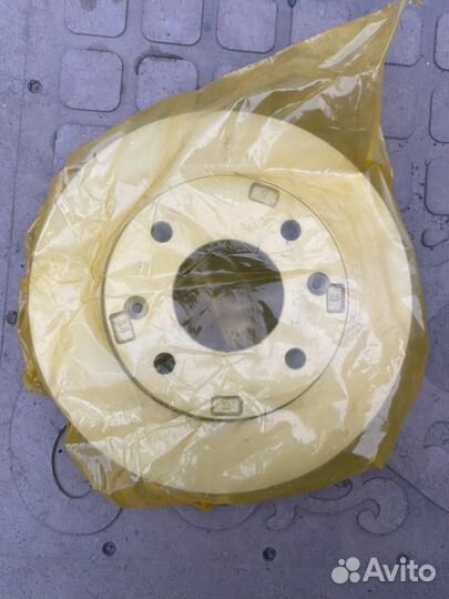 Передний тормозной диск на Сонату