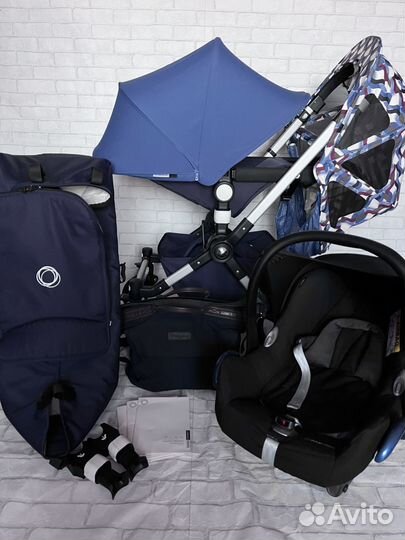 Коляска Bugaboo Cameleon 3 3в1 Classic Blue