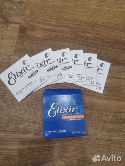 Струны для электрогитар Elixir.010.046