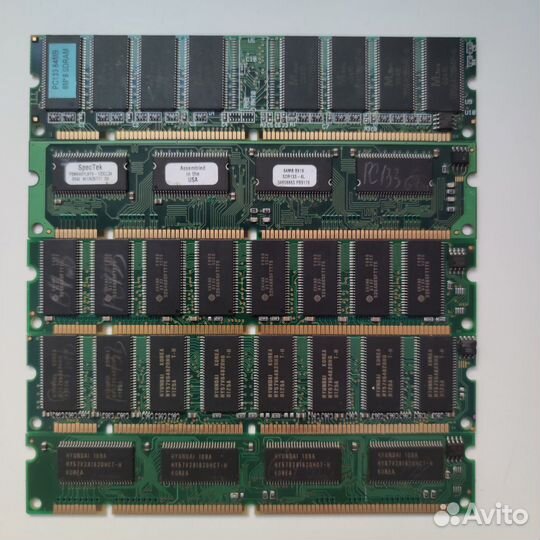 Dimm sdram PC13,PC100 256,128,64mb для пк