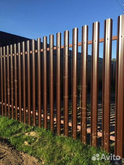 Установка заборов, фасады, кровля