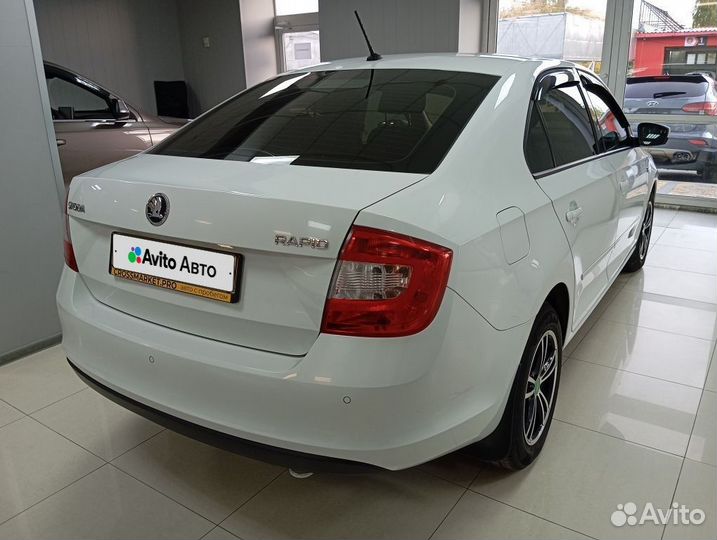 Skoda Rapid 1.6 МТ, 2016, 89 000 км