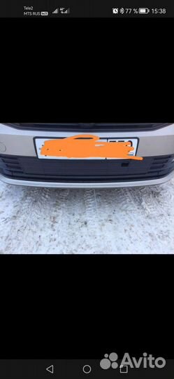 Зимняя заглушка volkswagen polo