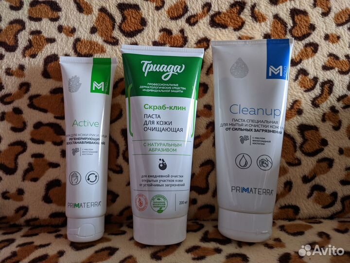 Паста и крем для защиты и очистки кожи рук