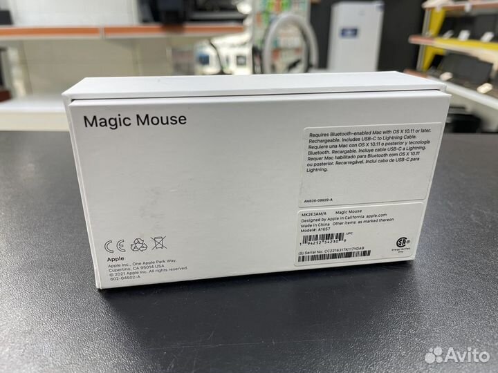 Apple Magic Mouse 3 / гарантия