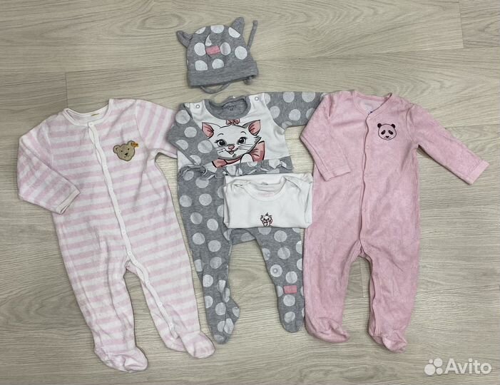 Одежда для девочки пакетом 68 74