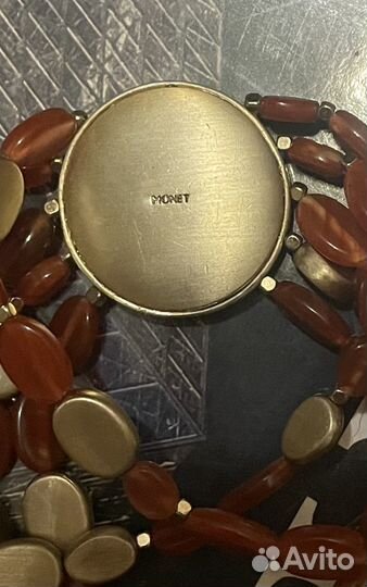 Редкий винтажный браслет Monet