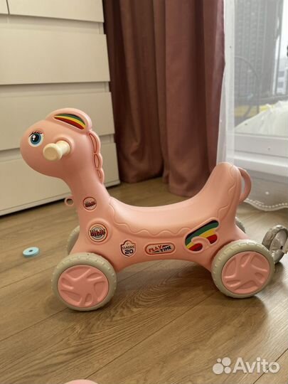 Лошадь качалка беговел